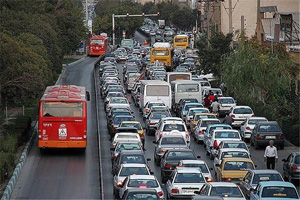 تراکم ترافیک در یک سوم بزرگراه های پایتخت