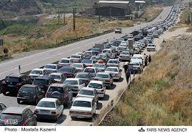 بارترافیکی سنگین در آزاد راه تهران -کرج