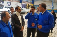 گزارش تصویری بازدید مدیران شرکت خدمات پس از فروش ایران خودرو از نمایندگی های مازندران