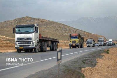 ورود کامیون به تهران ممنوع است