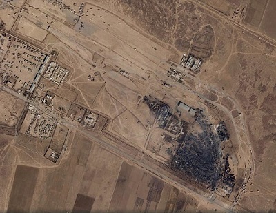 تصاویر ماهواره‌ای از گمرک هرات