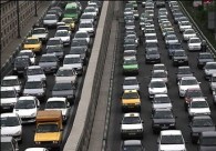 افزایش 33 درصدی تردد خودروهای شخصی در تبریز