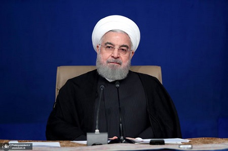 روحانی: وضعیت اقتصادی ایران رو به بهبود است