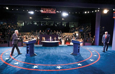 وزن‌کشی نامزد‌ها پس از آخرین مناظره ۲۰۲۰