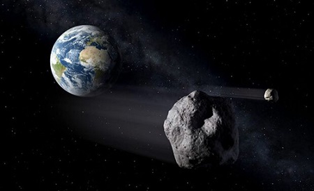 سیارکی به اندازه اقیانوس‌پیما از کنار زمین می‌گذرد