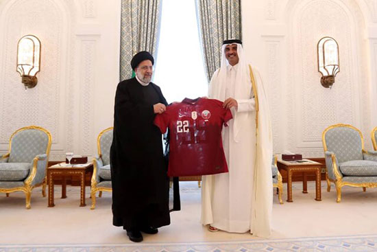 هدیه ویژه امیر قطر به رئیسی