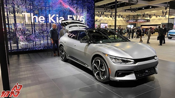 کیا EV6 در نمایشگاه خودرو لس آنجلس 2021