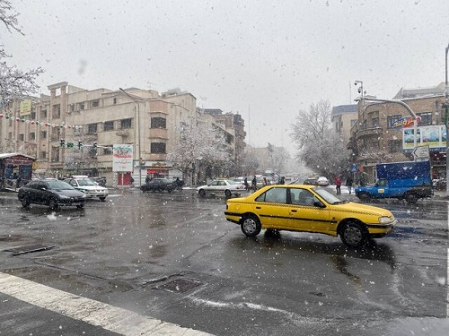 هیچ گونه انسدادی در معابر پایتخت به دلیل بارش برف نداشته‌ایم