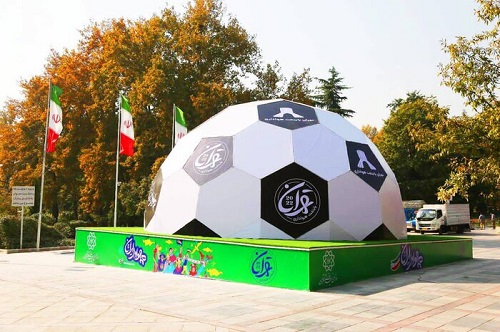 تهران به رنگ جام جهانی